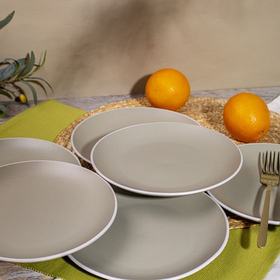 Тарелка обеденная SCANDY OLIVE 24см