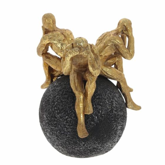 Фигурка декоративная &quot;Три человека&quot;, Д15 Ш15 В18 см