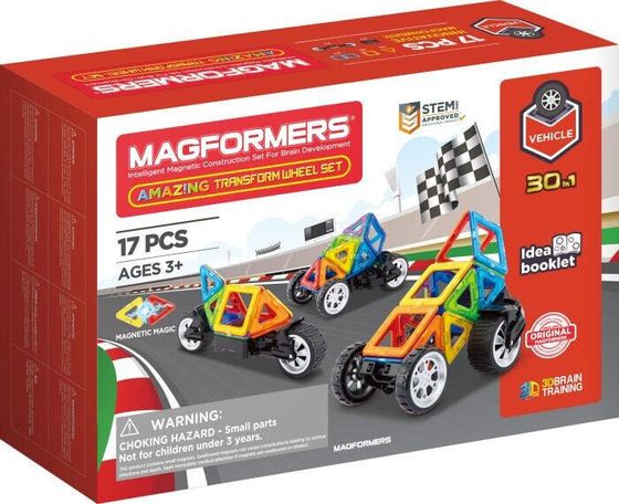 Конструктор Magformers Amazing Wheels, Детям