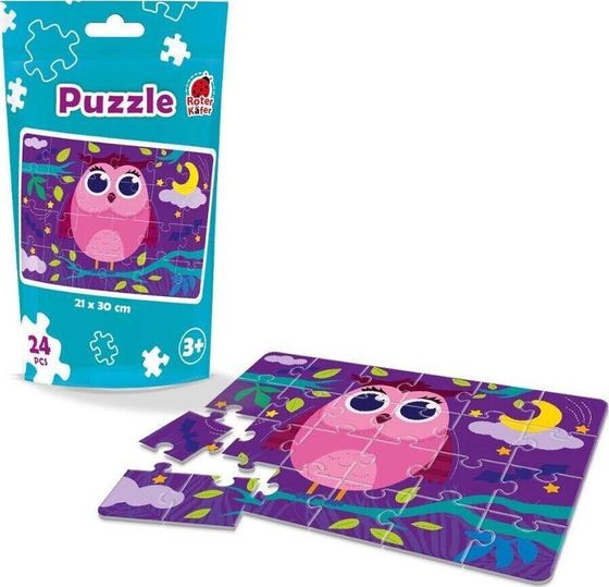 Roter Kafer Puzzle edukacyjne - Sowa