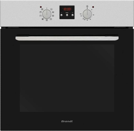 Духовка электрическая Brandt BOE1120X серебристый/черный