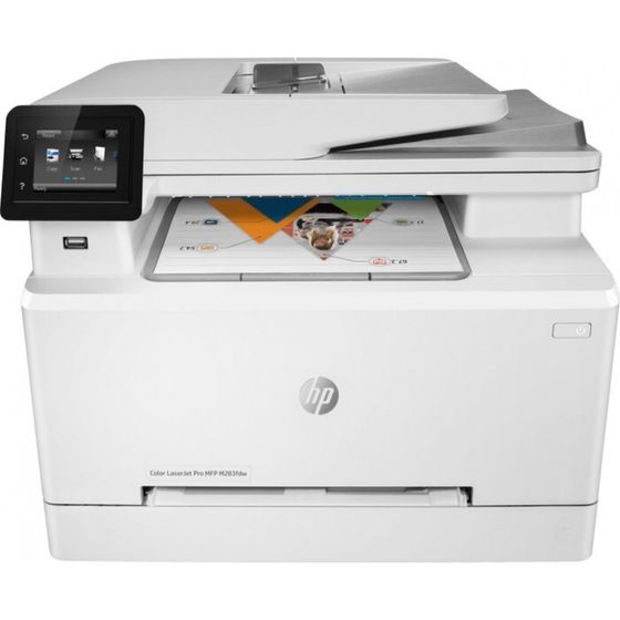 МФУ, лаз ч/б HP Color LaserJet Pro M283fdw (7KW75A), 600x600dpi, A4, Duplex, WiFi