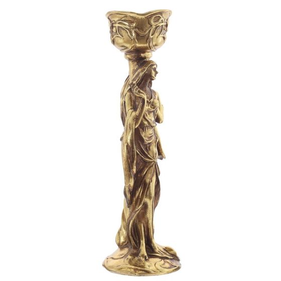 Подсвечник, L9 W8 H25 см