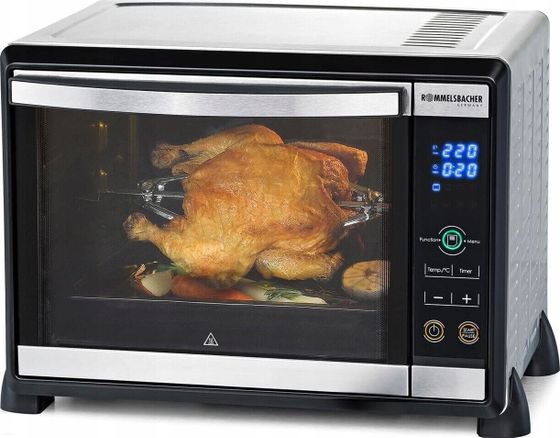 Mini piekarnik Rommelsbacher Rommelsbacher baking and barbecue BGE 1580 / E, mini-oven (stainless steel)