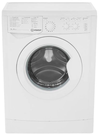 Стиральная машина Indesit IWSC 5105 CIS белый, 5кг, 1000об/мин