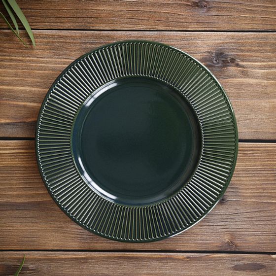 Тарелка десертная EMERALD GREEN 22см