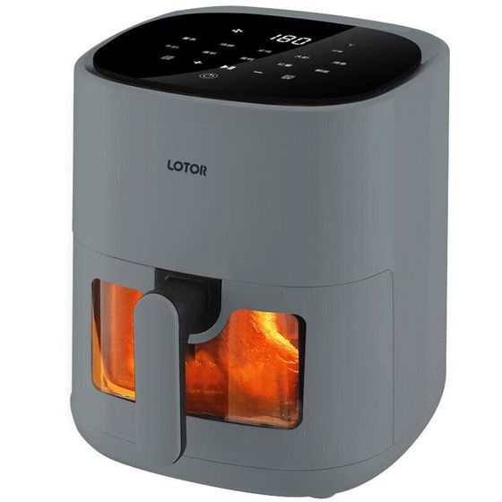 LOTOR Air Fryers Transparent Visible KQZG-2