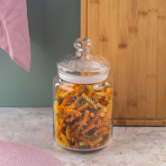 Банка для продуктов БИГ КЛАБ с крышкой 2л