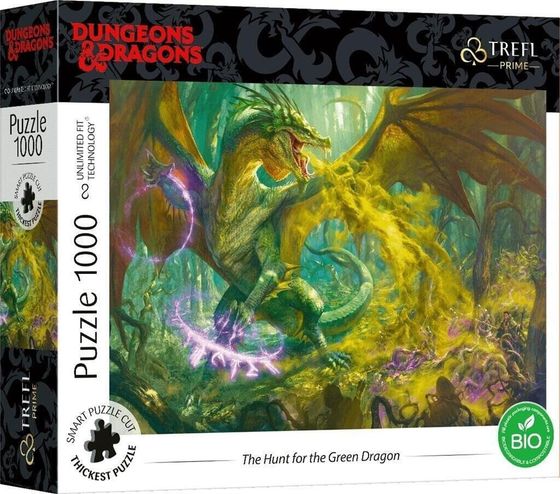 Trefl Puzzle 1000 The Hunt for the Green Dragon TREFL