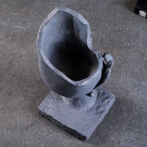 !09 Кашпо - ваза "Сила любви" 31х12х12см