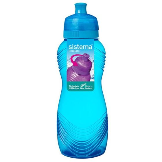 Бутылка для воды Sistema, 600 мл, цвет МИКС