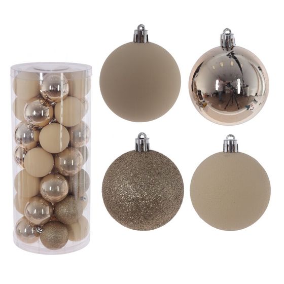 Набор из 35шт Украшение новогоднее &quot;Шар&quot;, D 6 см, L16 W16 H36 см