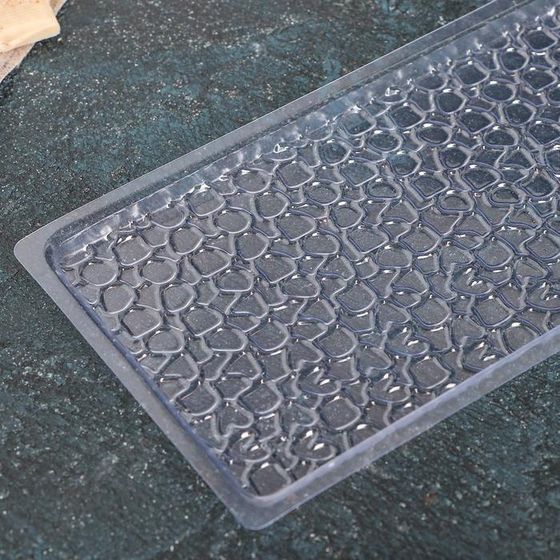 !09 НАБОР 2 ШТУКИ - Форма для шоколада 19х9,5 см "Шоколад пористый"