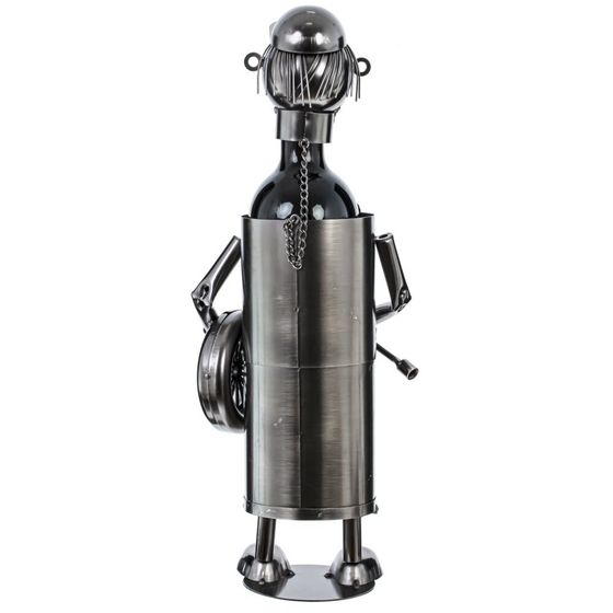 Подставка для бутылки &quot;Механик&quot;, Д15 Ш12 В25 см