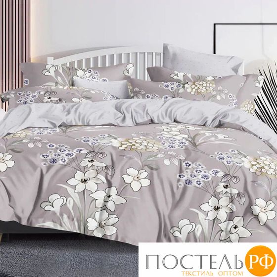 КПБ Cleo Поплин &quot;Pure Cotton&quot; евро 200*220*1 220*240*1(±5) 50*70*2(±2) 70*70*2(±2) 31/257-PC