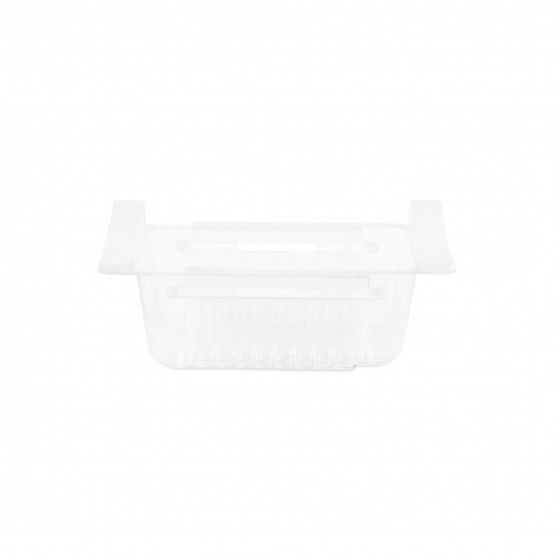 Ящик для полки в холодильник прозрачный 28х16х8см