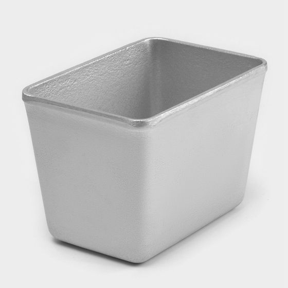 Форма для выпечки хлеба, 1 л, 14,5×10×10 см, Л-11, литой алюминий