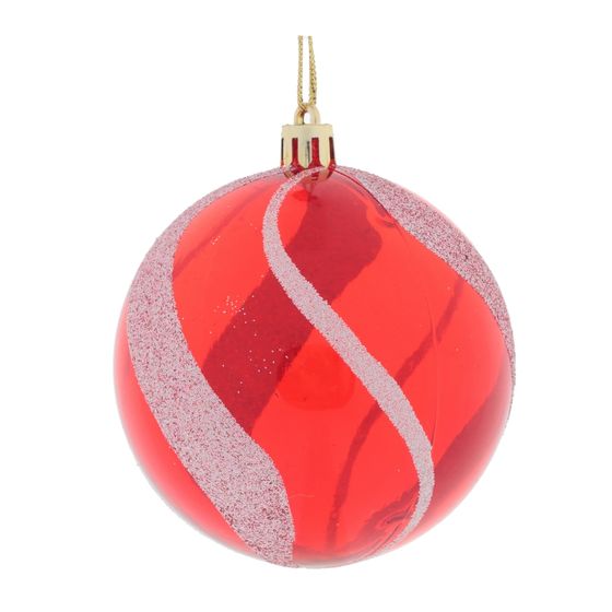 Набор из 12шт Украшение новогоднее &quot;Шар&quot;, D 8 см, L35 W27 H8,5 см