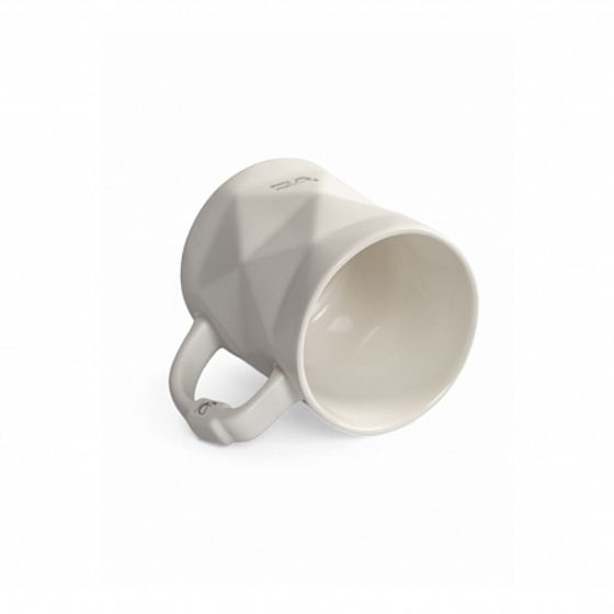 Кружка BLACK&WHITE белая 390мл