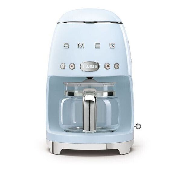 Smeg Drip Filter Coffee Mach. Pastel Blue (DCF02PBUK)