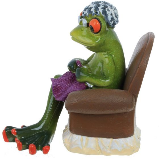 Фигурка декоративная &quot;Лягушка&quot;, Д8 Ш13 В10 см, 2в.