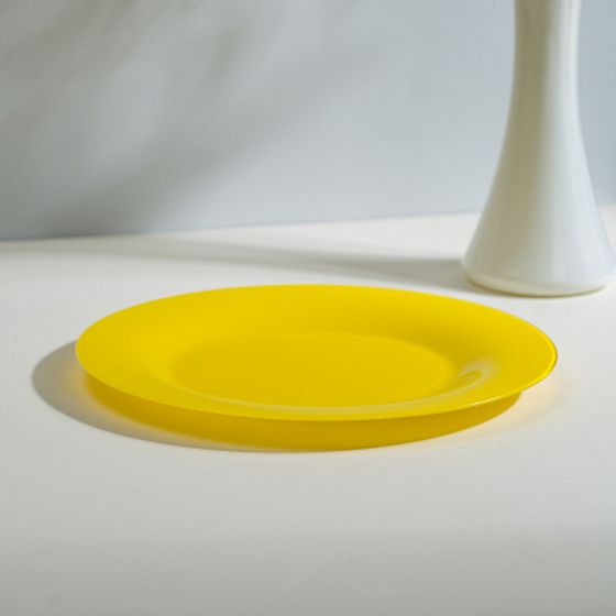 Тарелка обеденная АМБИАНТЭ ЙЕЛЛОУ 25см