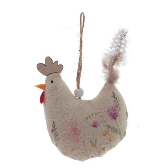 Набор из 2-х изделий декоративных подвесных &quot;Курочка&quot; (9*3*11,5), L15 W4 H12 см