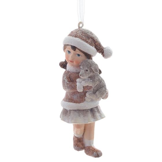 Изделие декоративное подвесное "Мальчик/Девочка", L4,5 W4 H10 см, 2в.