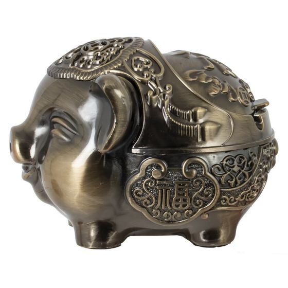 Пепельница, L13 W11 H10 см