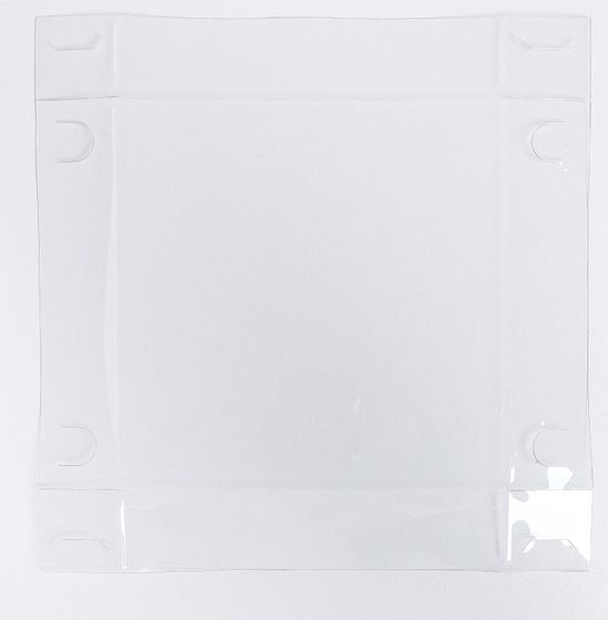 !09 Коробка (набор 5 штук) для капкейков, кондитерская упаковка, на 4 ячейки «Маленькие радости», 16 х 16 х 10 см.