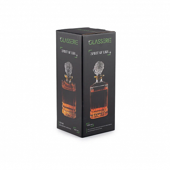 Штоф для крепких напитков  SPIRIT OF LION 850мл