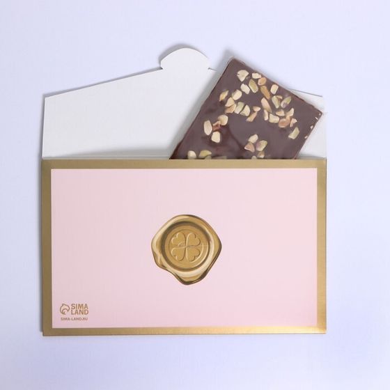 !Коробка для шоколада 5 штук Thank you, 22 × 12 см