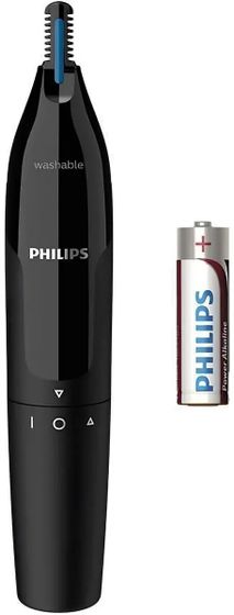 Триммер Philips NT1650/16 батареи (насадок 1шт) черный