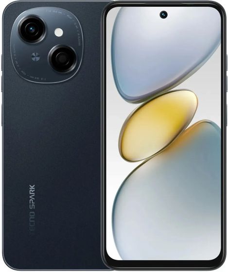 Смартфон Tecno Spark Go 1 3Gb/64Gb черный (KL4 64+3 STARTRAIL BLACK)
