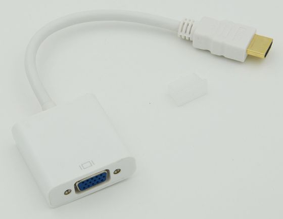 Переходник HDMI(m) - VGA(f) 0.1м белый