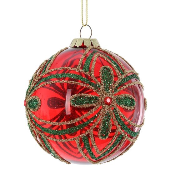 Украшение новогоднее &quot;Шар&quot;, L8 W8 H9 см, 2в.