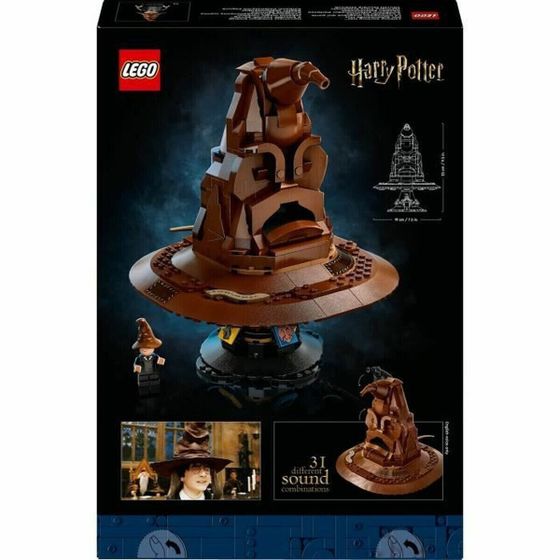 Lego Harry Potter 76429 Распределяющая шляпа, которая говорит, цветная коллекция