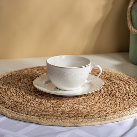 Чайная пара WHITE LACE 220мл