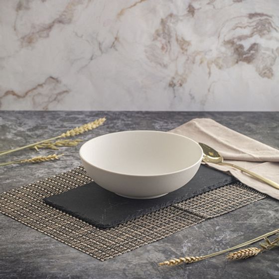 Тарелка суповая ROCK WHITE 20см