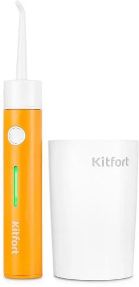 Ирригатор Kitfort КТ-2957-4 оранжевый/белый 2шт