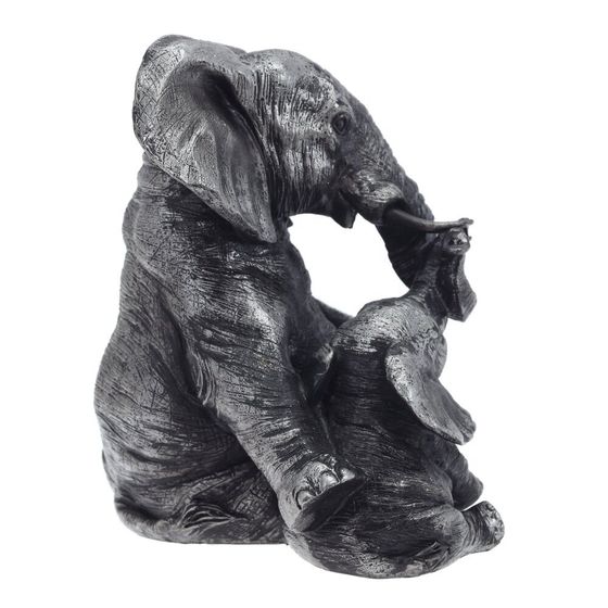 Фигурка декоративная &quot;Слоны&quot;, L16 W13 H17 см