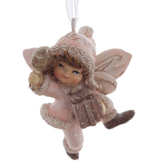 Изделие декоративное подвесное "Фея", L4 W3 H6,5 см, 3в.