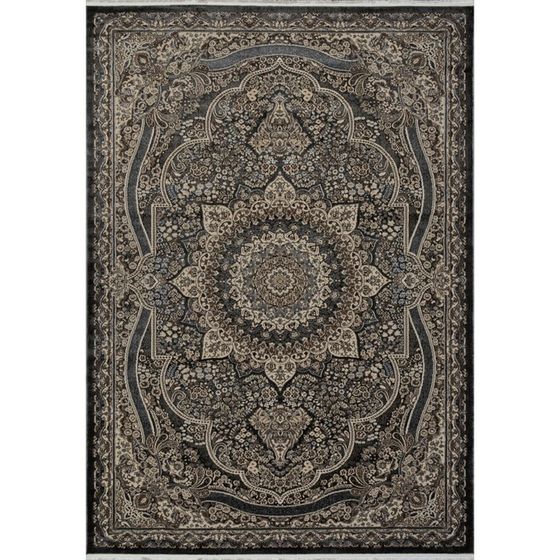 Ковёр прямоугольный Merinos Dolce, размер 160x300 см, цвет dark gray