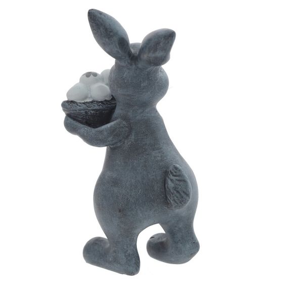 Фигурка декоративная &quot;Заяц&quot;, L7 W5 H13 см, 2в.