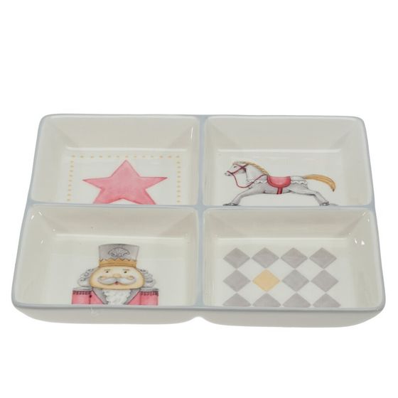 Менажница &quot;Лошадка&quot;, L20 W20 H3 см