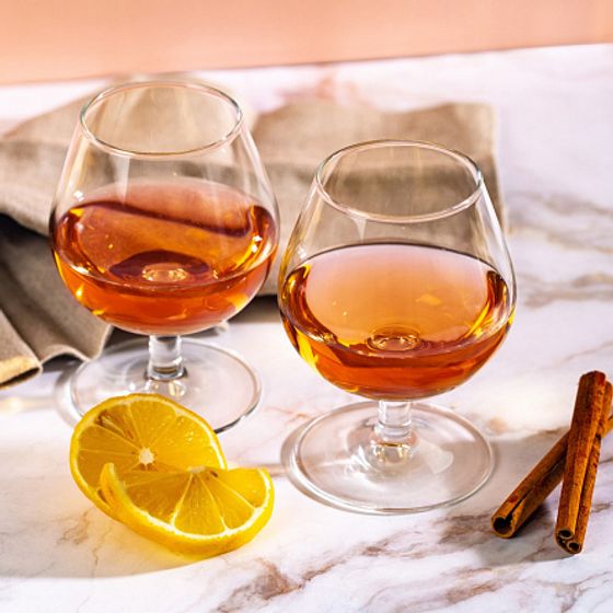 Набор бокалов для коньяка ВРЕМЯ ДЕГУСТАЦИЙ 250мл 4шт