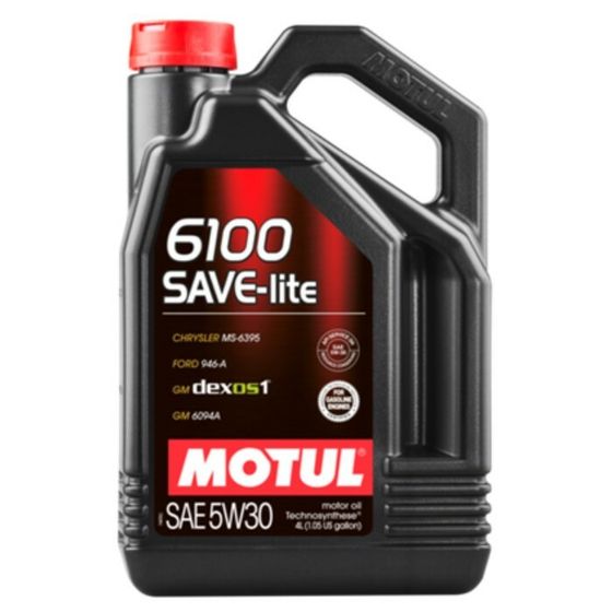 Масло моторное Motul 6100 SAVE-LITE 5W30, 4 л 107957