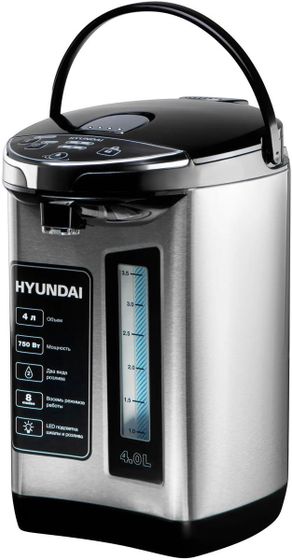 Термопот Hyundai HYTP-5840 4л 750Вт серебристый/черный