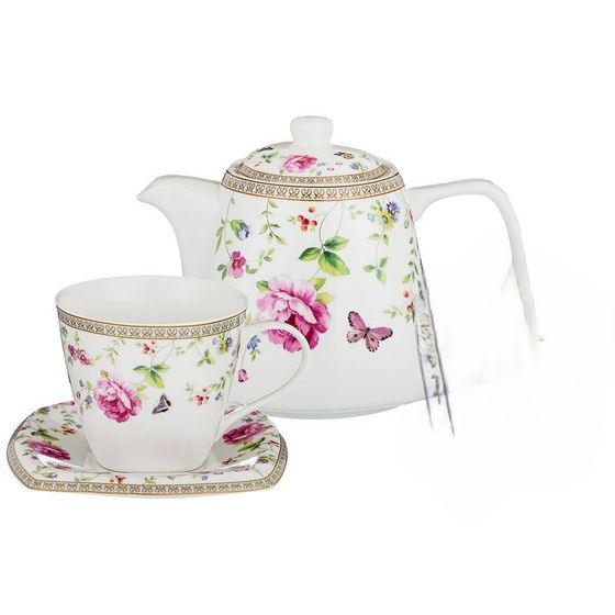 !09 Чайник заварочный "Цветение" 700 мл. без подарочной упаковки