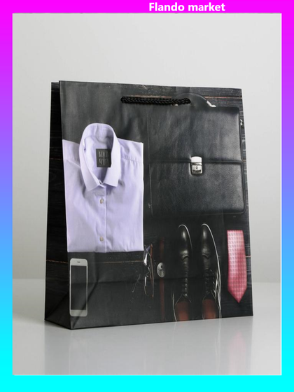 !Пакет ламинированный «Стиль», ML 27 х 23 х 8 см